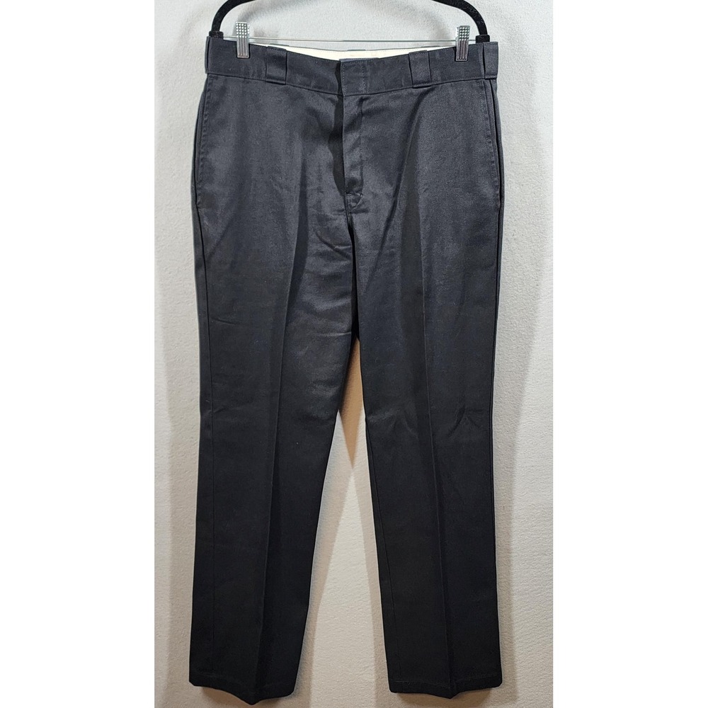 Wolverine Pants‎ Mens 36x34 Workwear Dress Flat Front Polyester Blend Durable